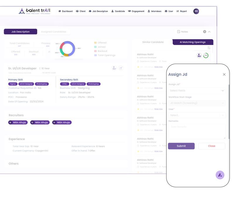 AI Software Dashboard